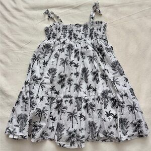 Tropical Print Kids Dress - size 5